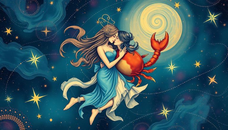 compatibilidad amorosa Acuario y Cáncer